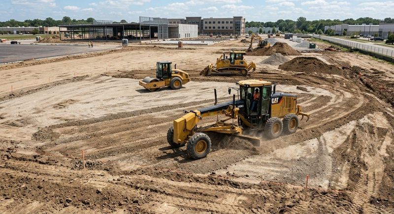 Parking Lot Gravel Repair in Cumming, GA