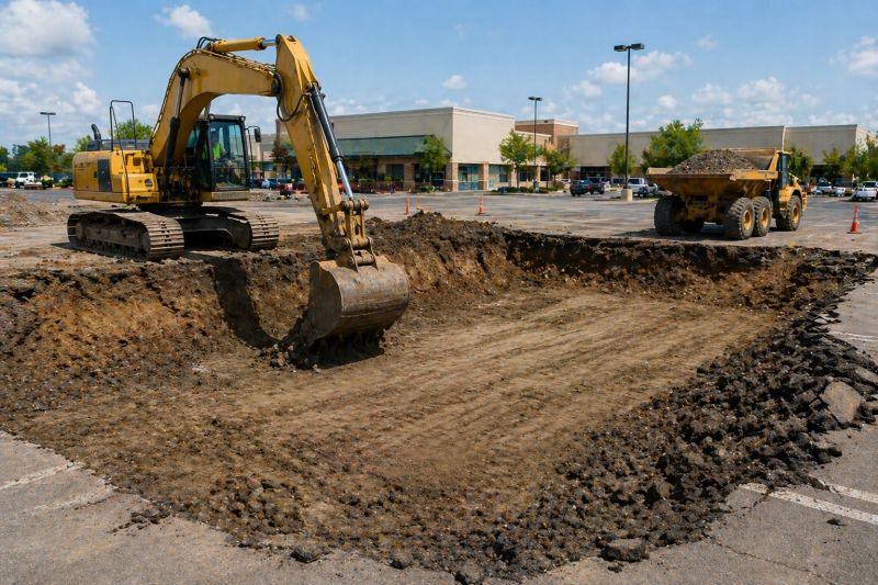 Parking Lot Gravel Repair in Salt Lake City, UT